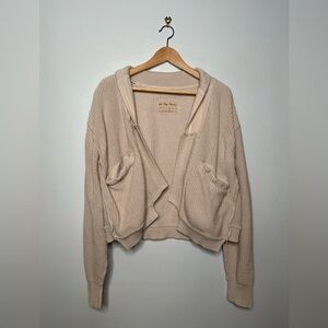 Free People (We the Free) Worn Thru Surplus Cardi